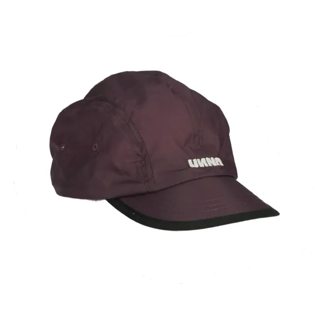 UNNA Smiles Run Cap Laufcap Aubergine Nylon