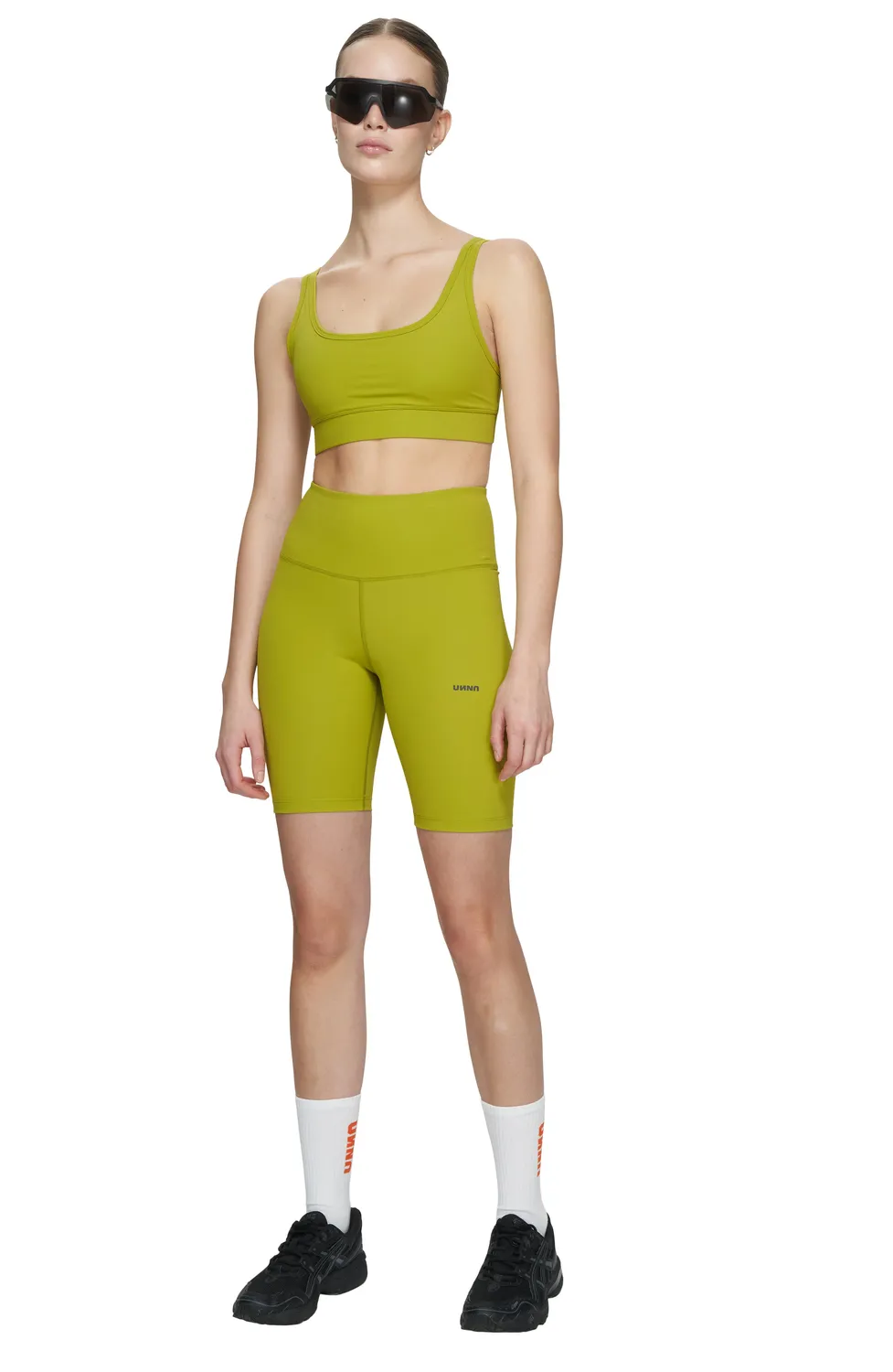 UNNA Good Place Bra Sport-BH Golden Green mittlerer Halt
