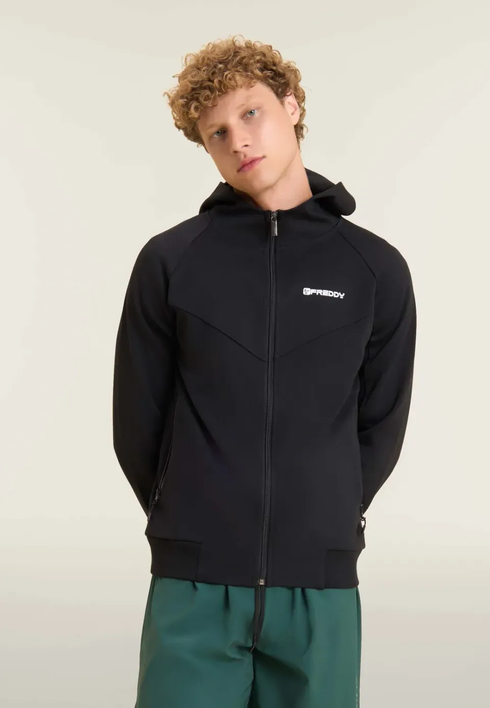 Freddy Full-Zip Hoodie Herren Dark Sapphire Mesh