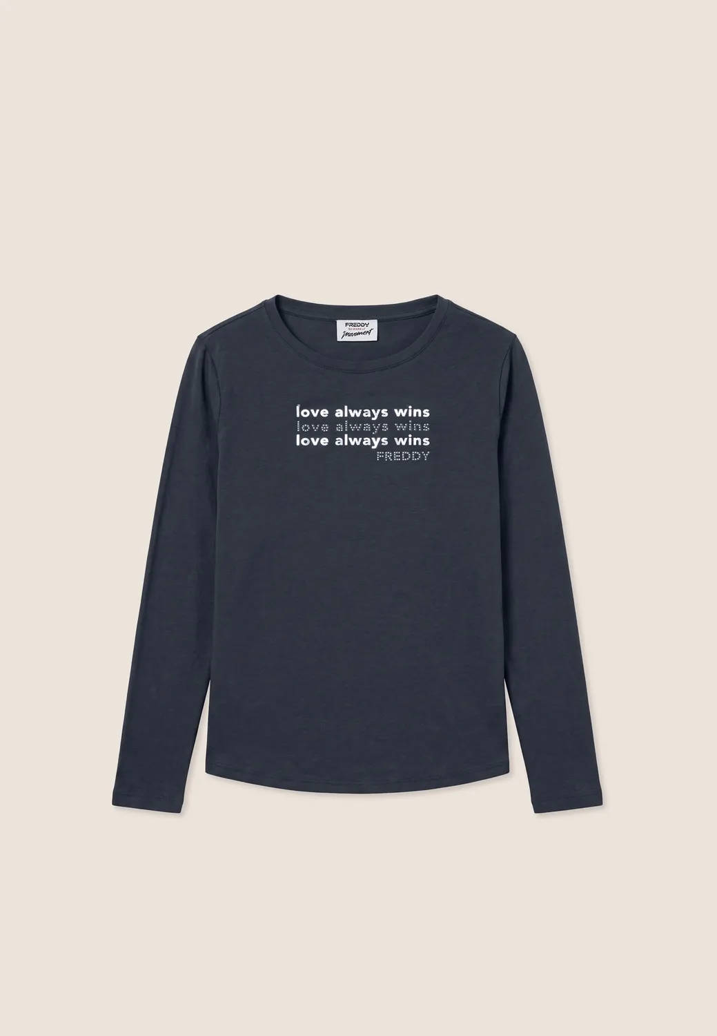 Freddy Love Always Win Langarmshirt Perlen