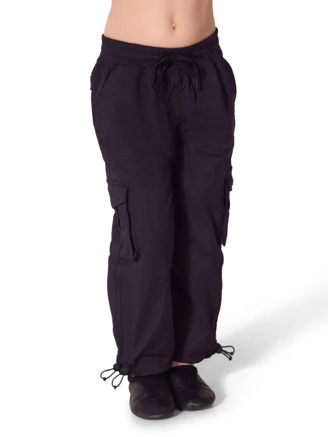 Capezio Dance Dynamics F12555C Studio Joggers Schwarz Kinder