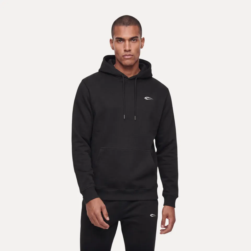Smilodox Sorea Darian Hoodie Schwarz Baumwolle