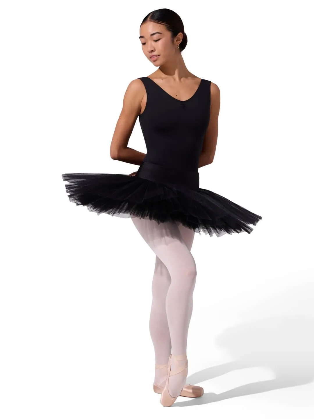 Capezio Class Collection 10391 Probetutu Schwarz 7-lagig