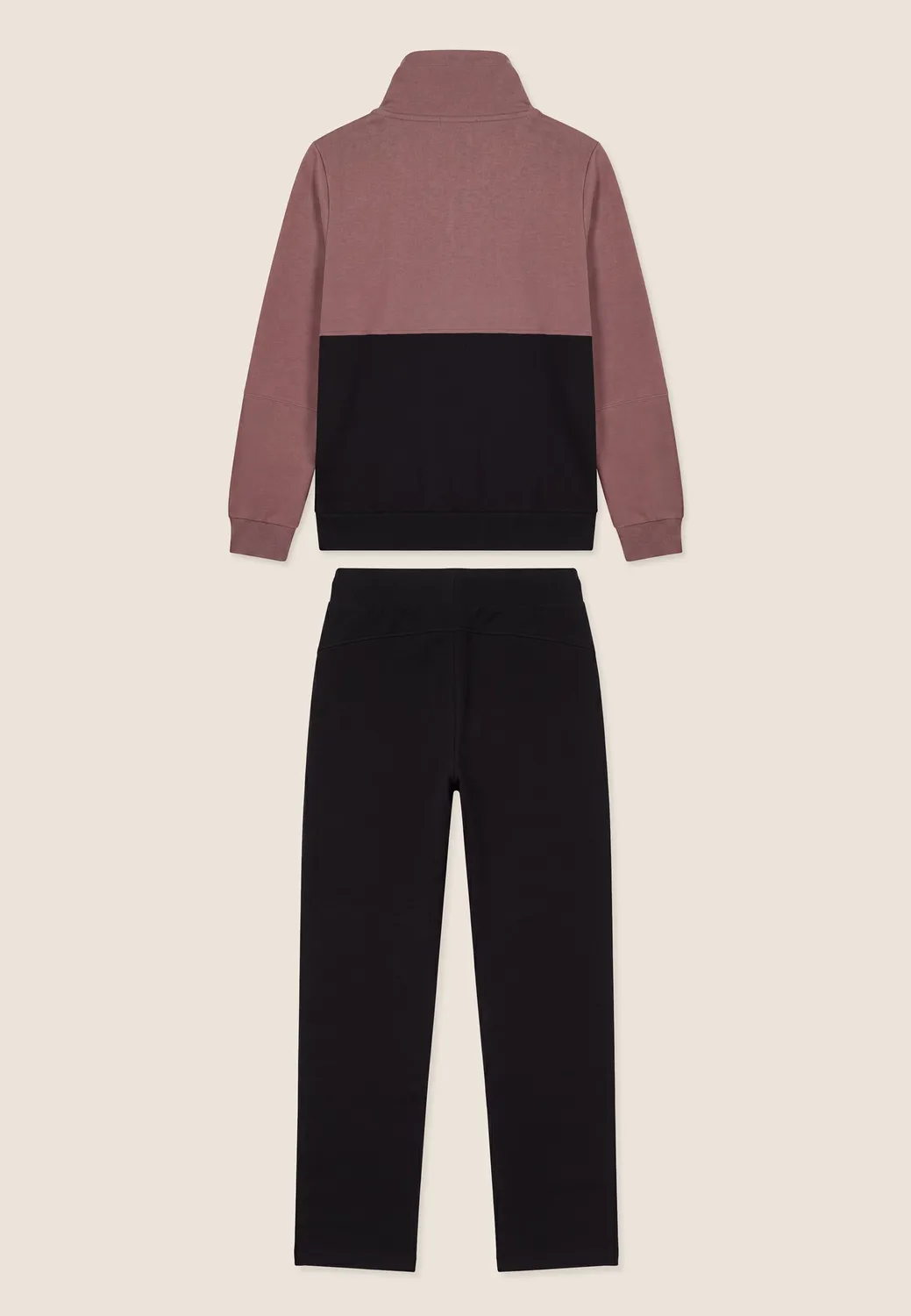 Freddy Trainingsanzug Colour Block Zip Rose Taupe