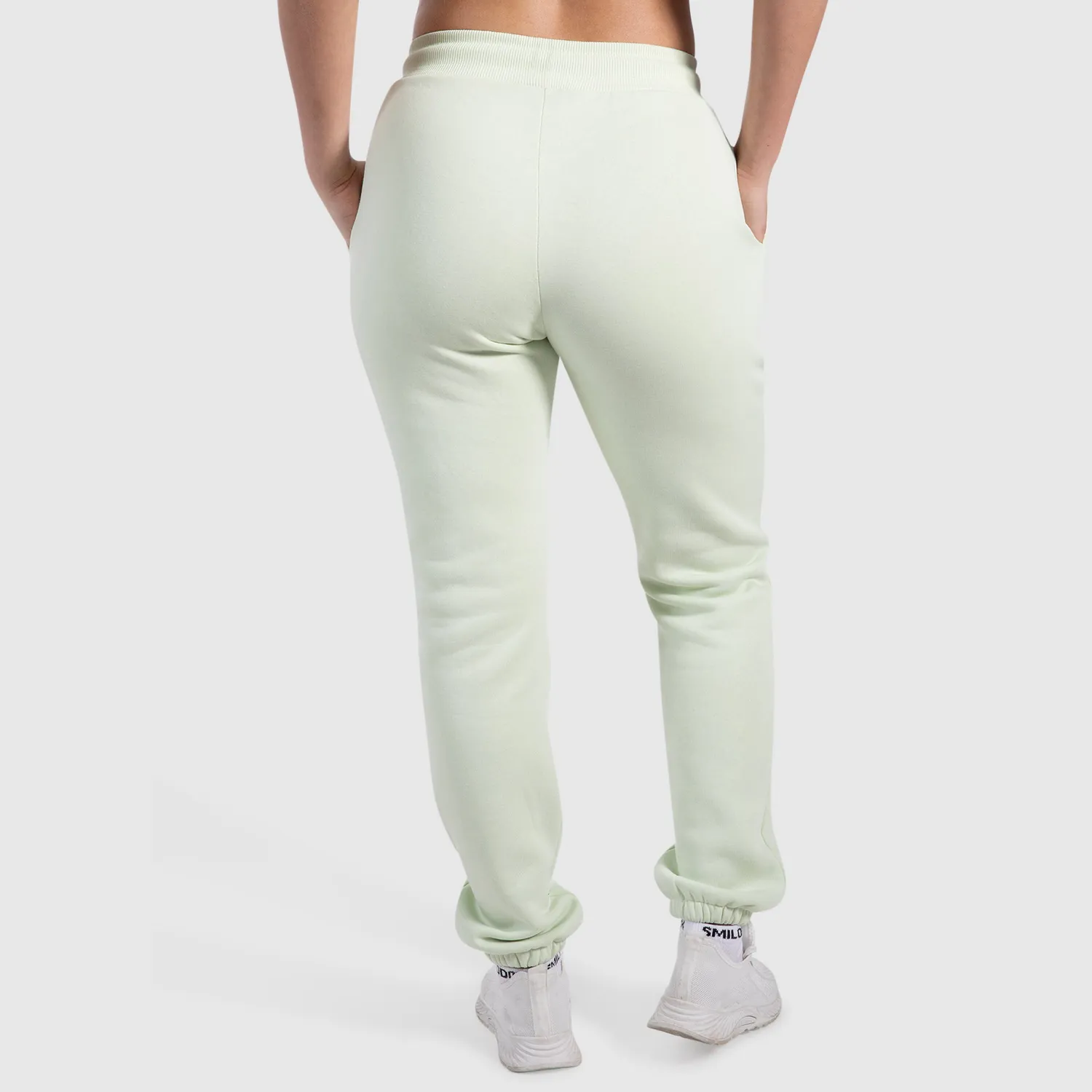 Smilodox Dalila Jogginghose Grau Melange Damen slim