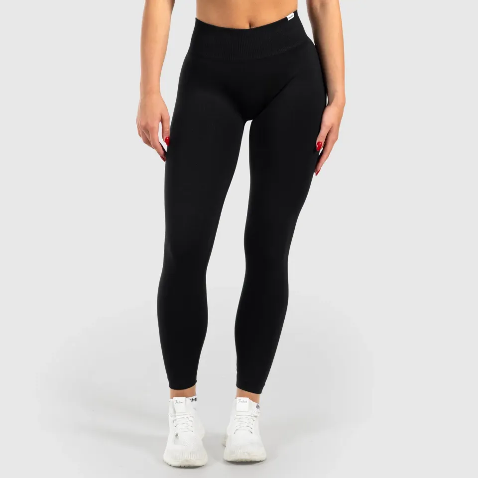 Smilodox Cetrina Scrunch Shayla Leggings Schwarz Push-up
