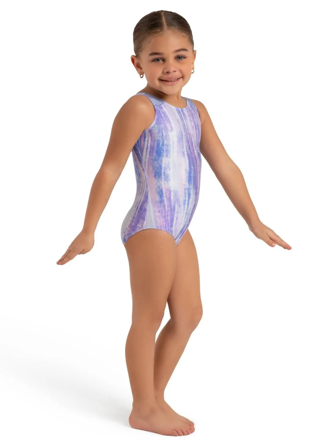 Capezio Mermaid Magic 12113C Ballettanzug Tie Dye Peri Kinder Tank