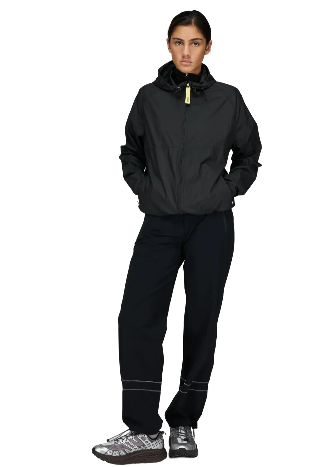 UNNA Smiles Run Jacket W Laufjacke Schwarz PFC-frei