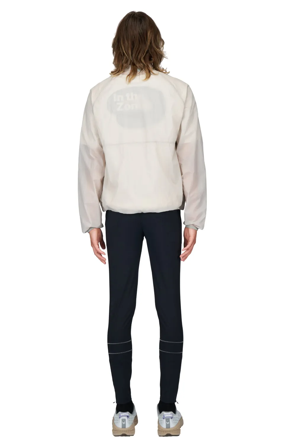 UNNA Smiles Windstopper Laufjacke Pearl Grey winddicht