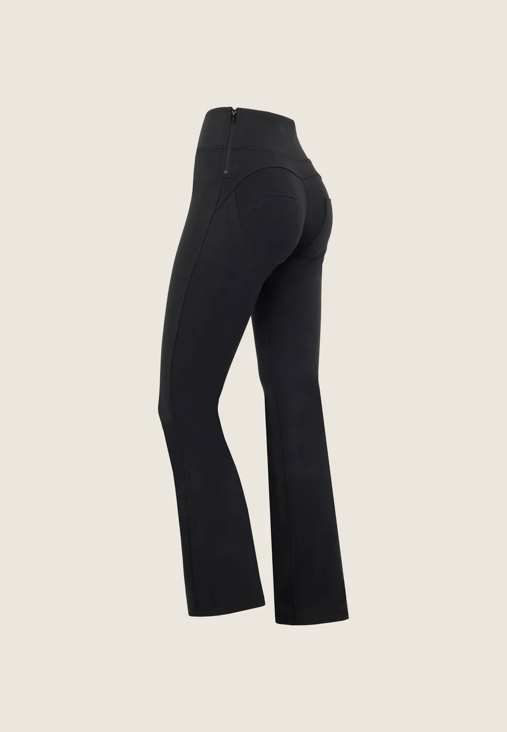 Freddy WR.UP Bootcut Hose Damen hoher Bund Bio