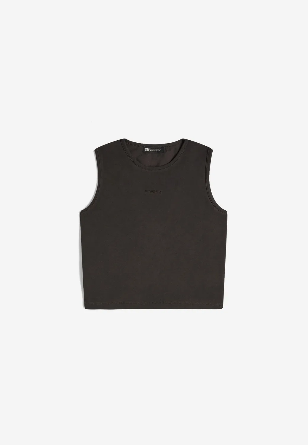 Freddy Crop Top Black Cold Dyed NCD Used-Look