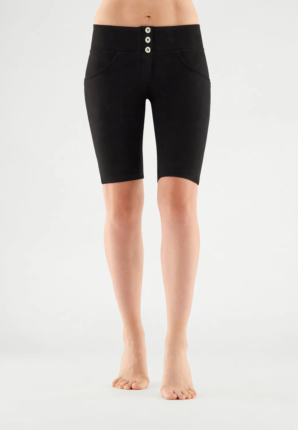 Freddy WR.UP Biker Shorts Schwarz Push-up shaping
