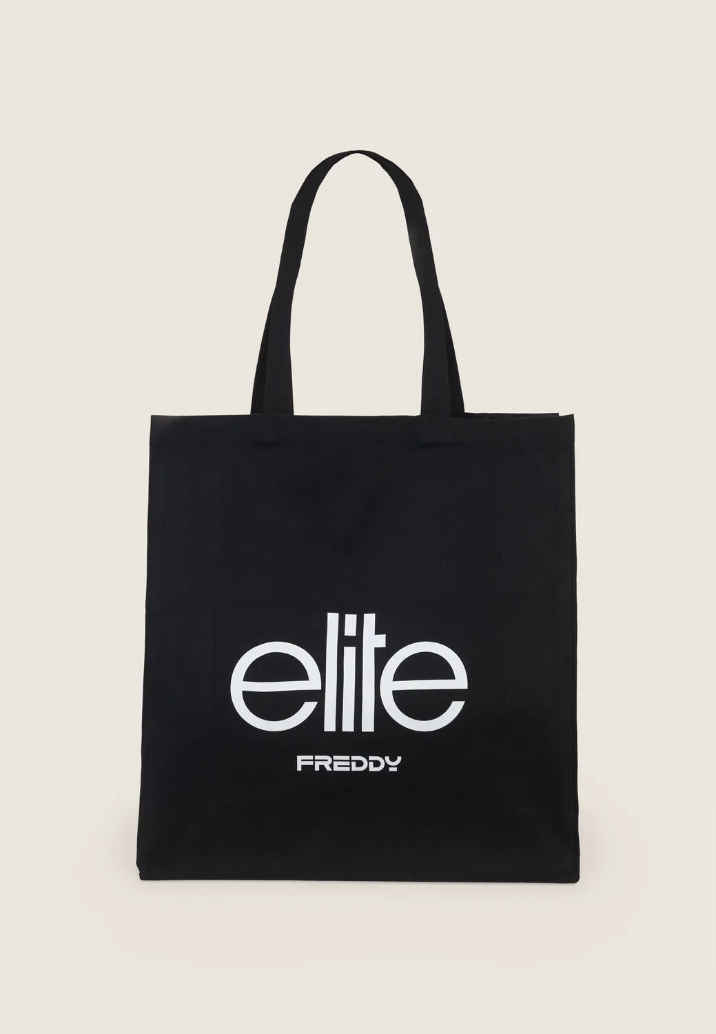 Freddy Elite Shopper Tasche Schwarz Canvas groß