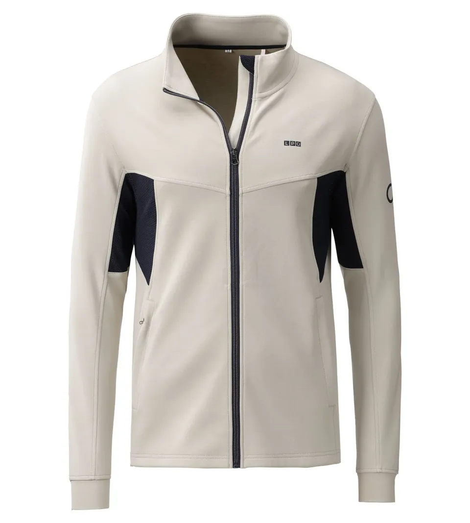 LPO Aiden Trainingsjacke Herren beige atmungsaktiv