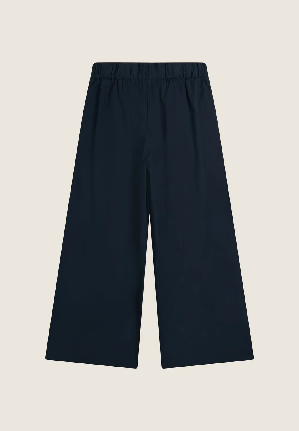 Freddy Wide Leg Sporthose Damen Dunkelblau Baumwolle