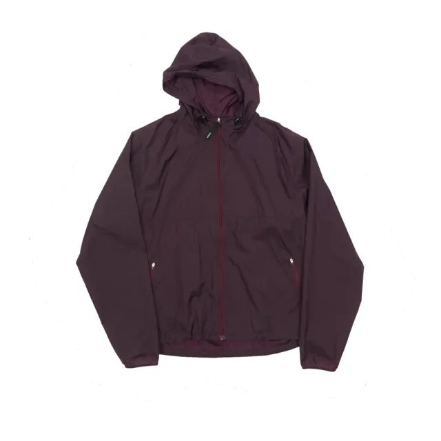 UNNA Smiles Run Jacket Laufjacke Aubergine winddicht