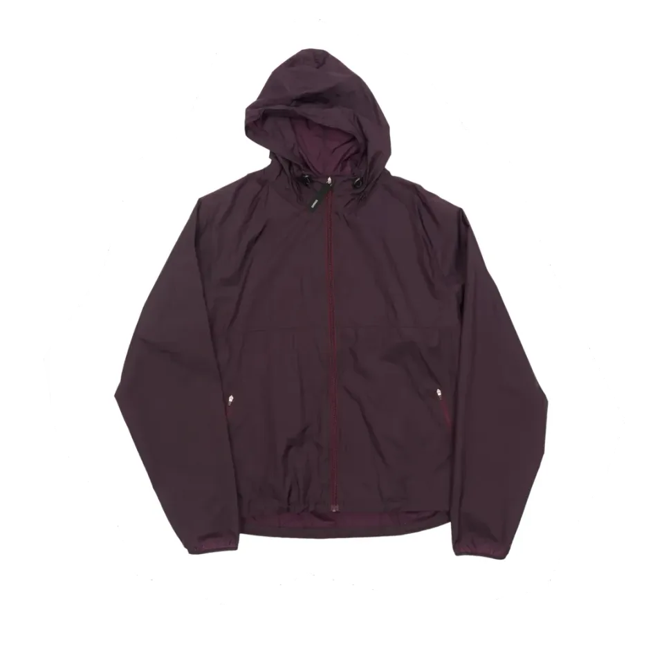 UNNA Smiles Run Jacket Laufjacke Aubergine winddicht
