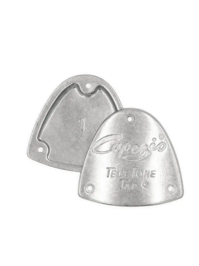 Capezio TTT Steppeisen Silber Gr. 2 Alu