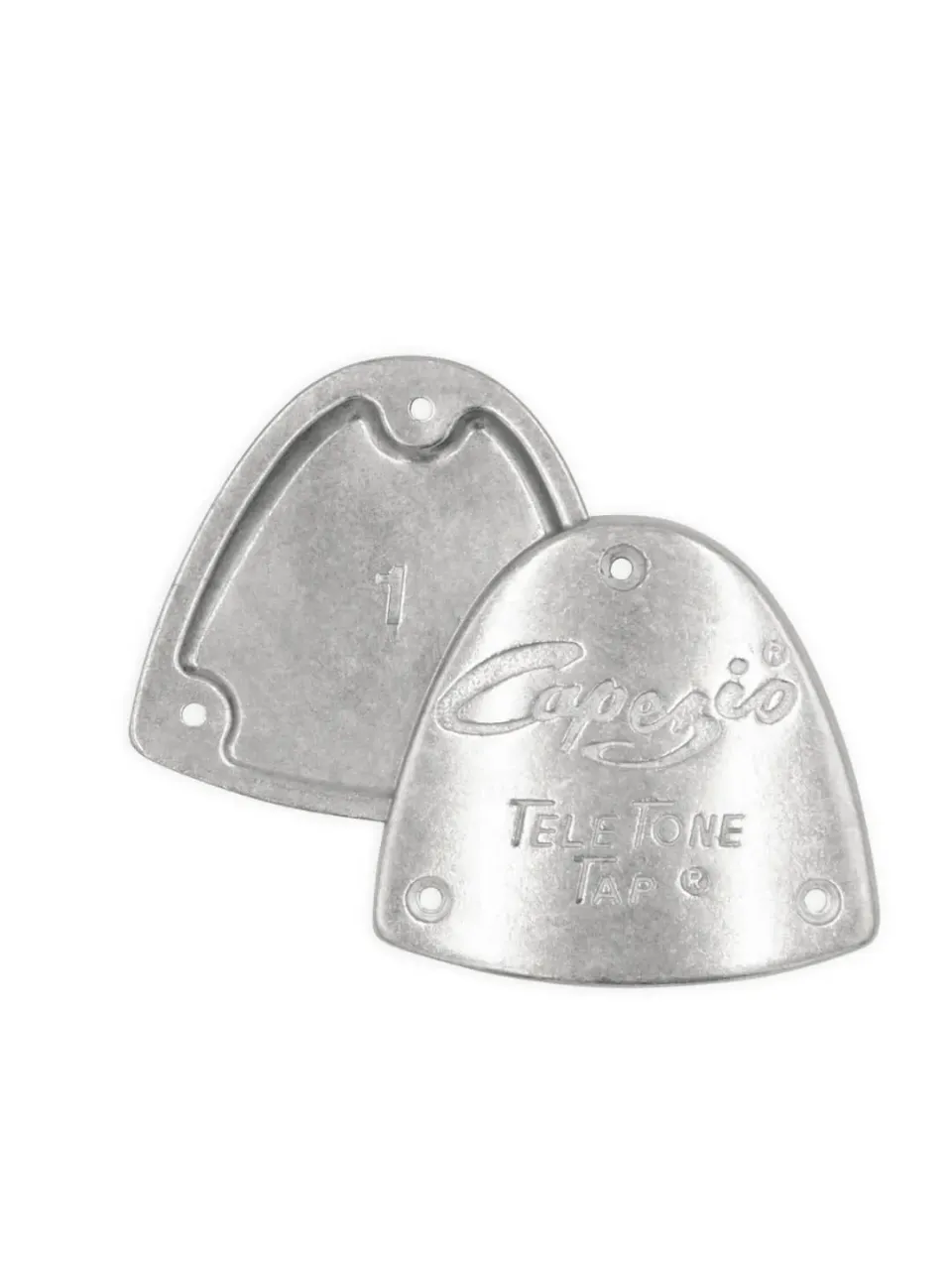 Capezio TTT Steppeisen Silber Gr. 2 Alu