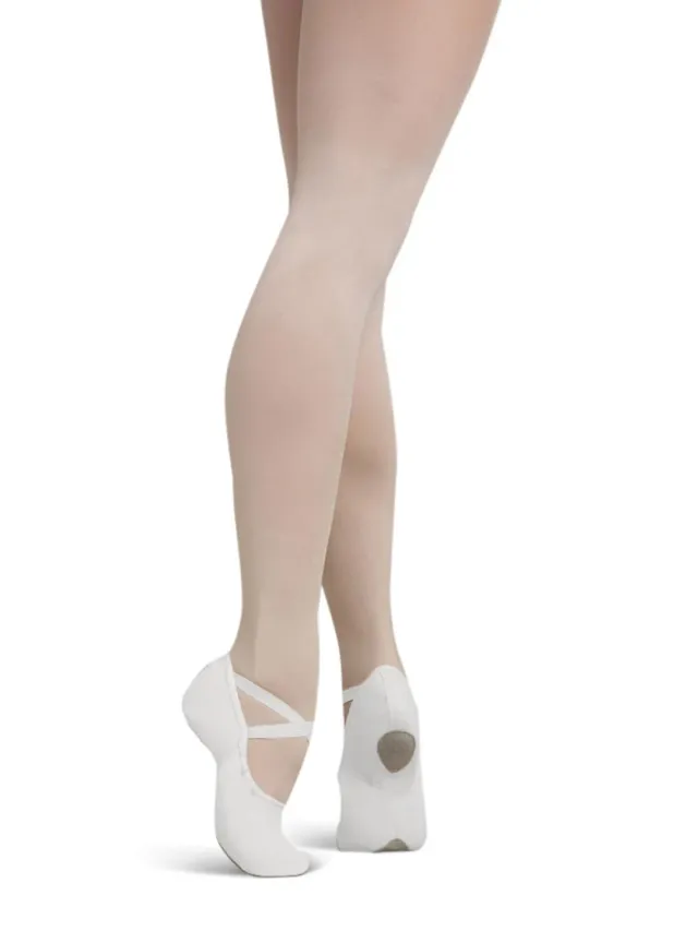 Capezio Classics Cobra Ballettschläppchen Weiß Canvas Gr.42,5