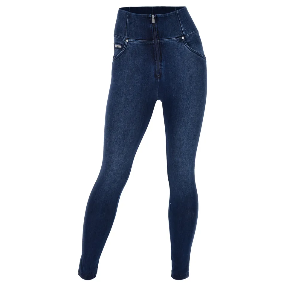 Freddy WR.UP Jeans Damen schwarz used 7/8