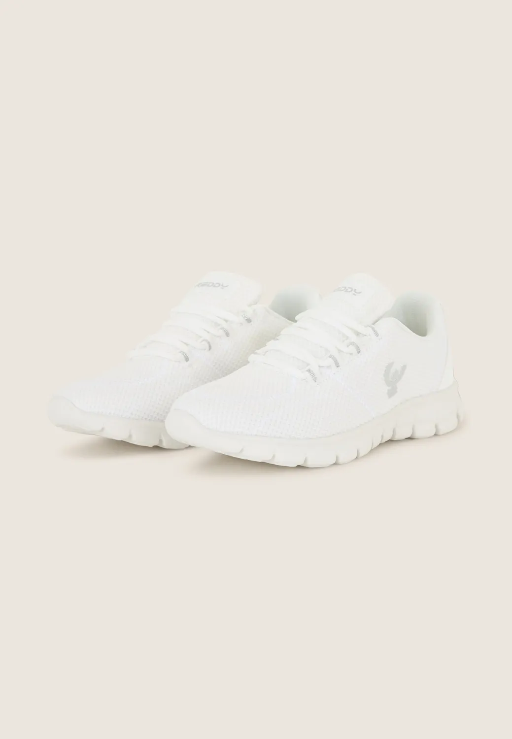 Freddy Sneaker Weiß Stoff Memory Foam