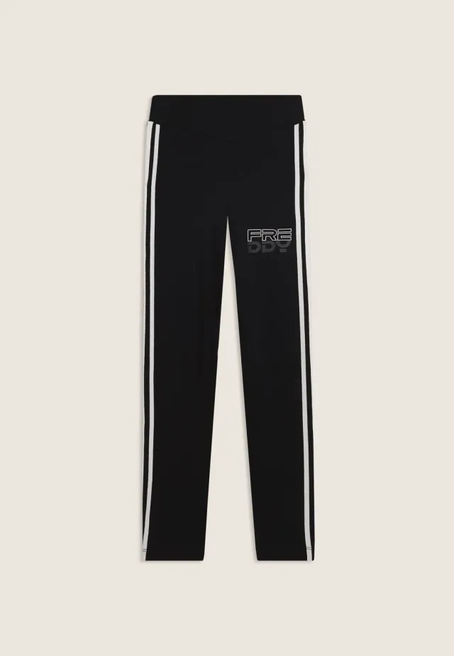 Freddy Junior Leggings schwarz lang Baumwolle 4 Jahre