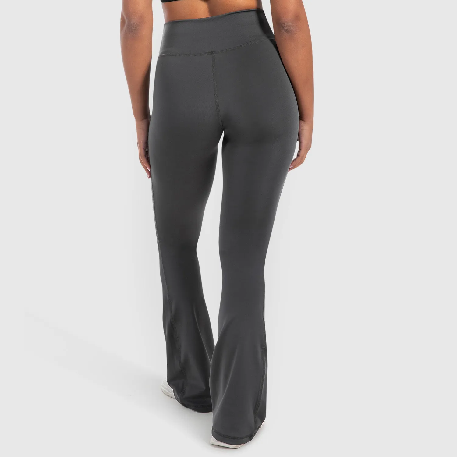 Smilodox Loreen Flare Leggings Schwarz High Waist