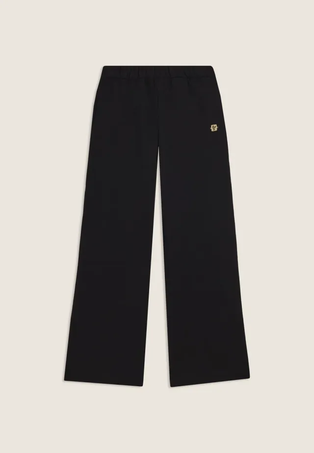 Freddy Junior Wide Leg Hose Baumwolle Schwarz 10 Jahre