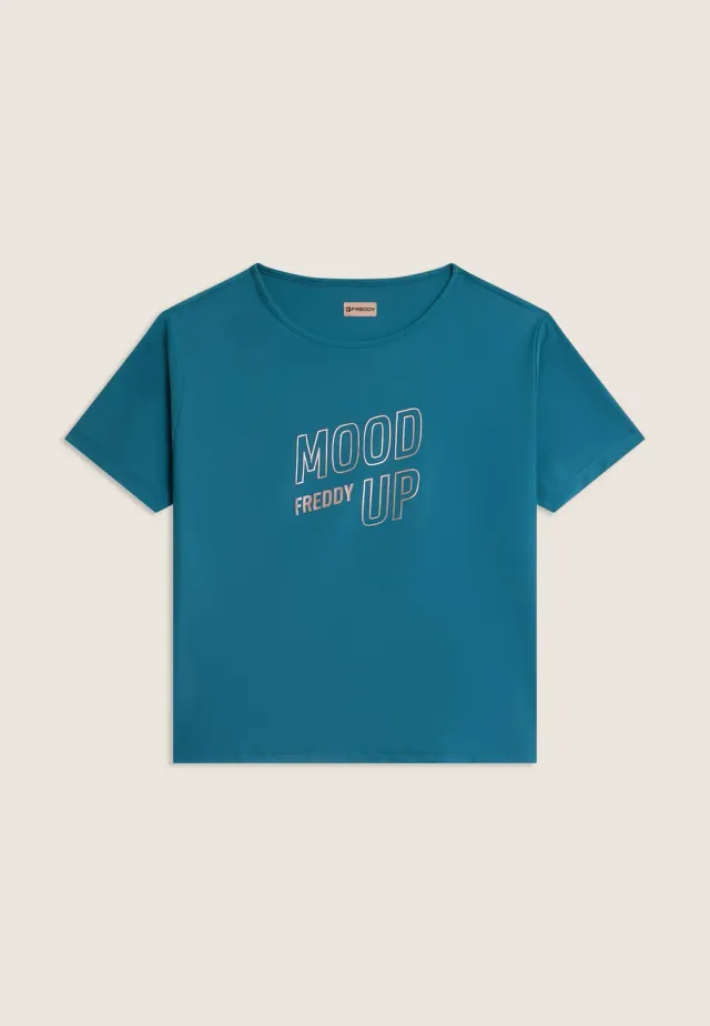 Freddy Manica Corta T-Shirt Dragonfly kurzarm Baumwolle