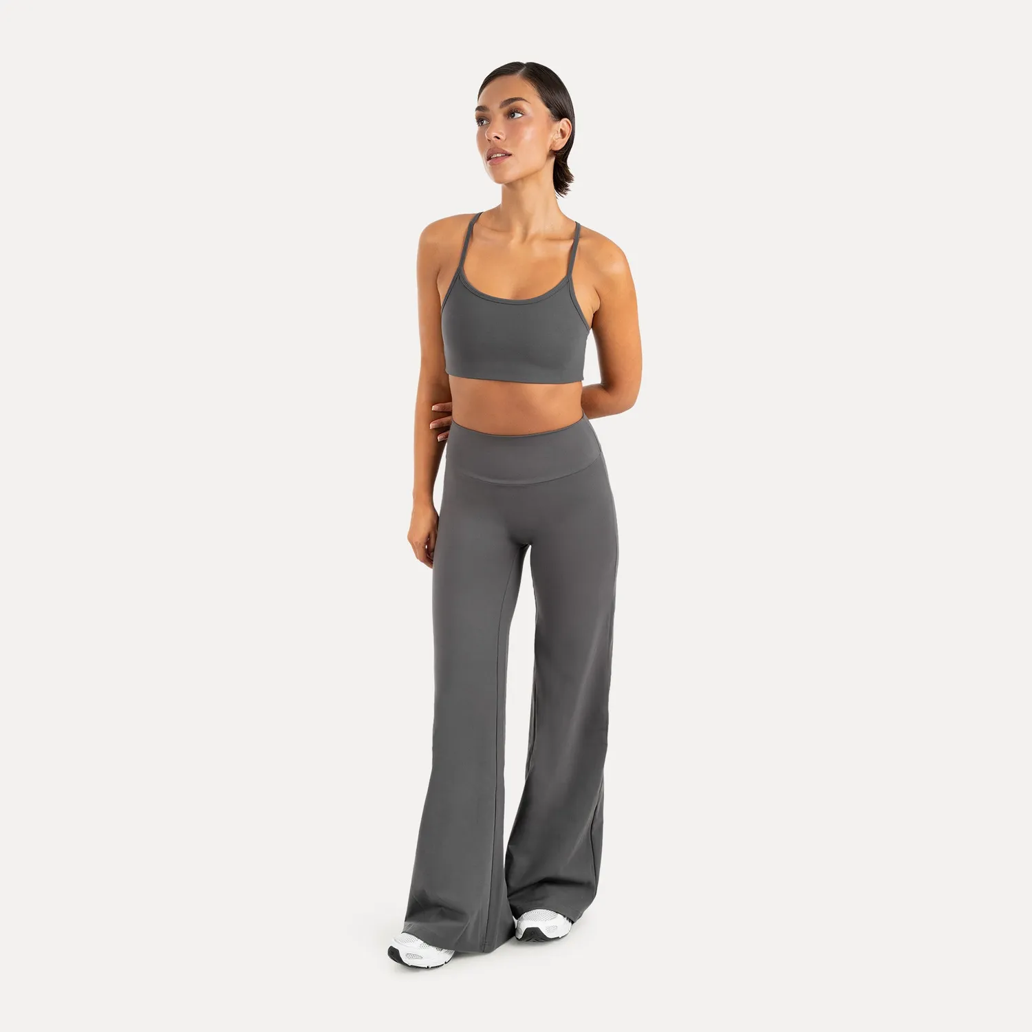 Smilodox Sorea Suvi Sport BH Damen Schwarz Slim Fit
