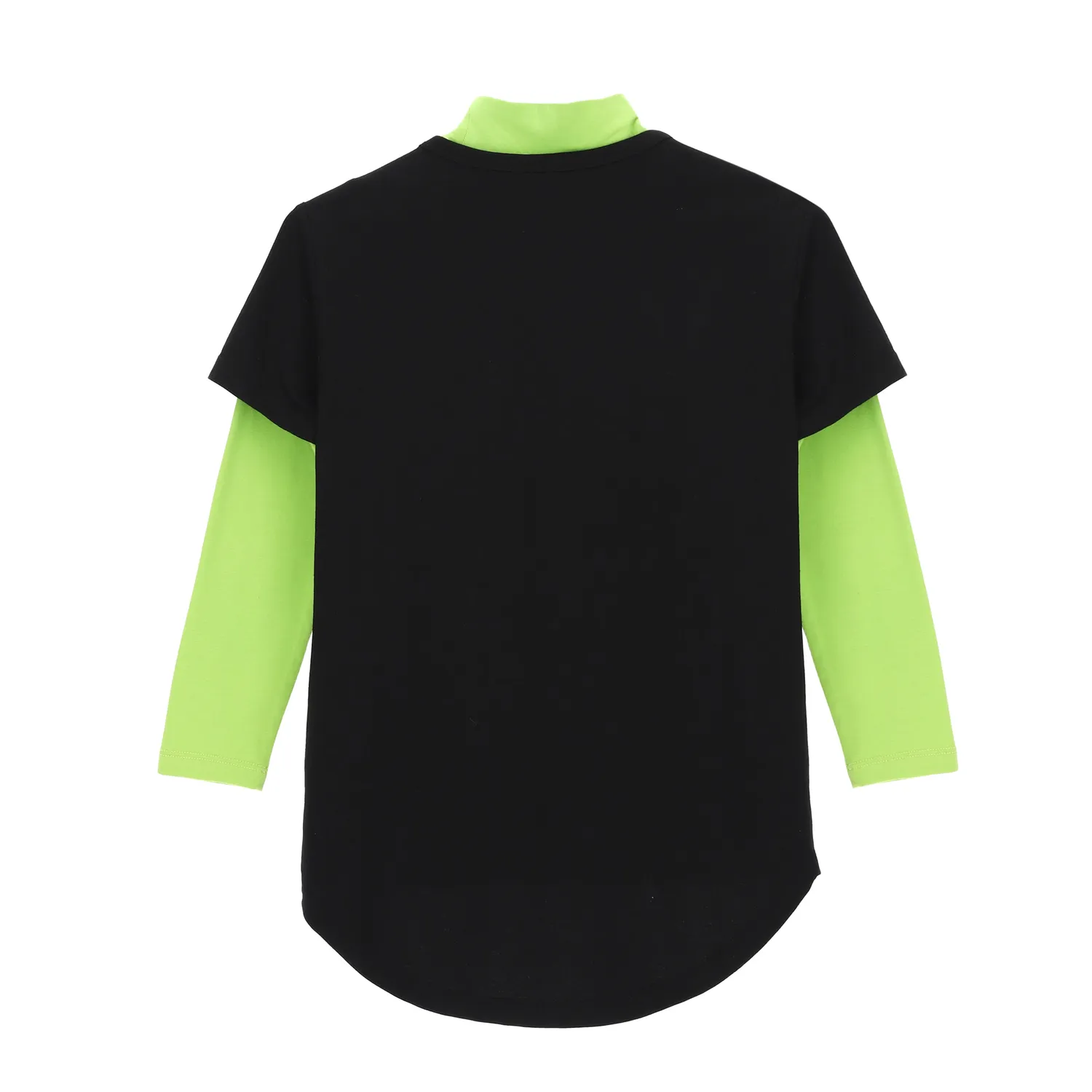 Freddy 2-in-1 T-Shirt Maxi-Print schwarz