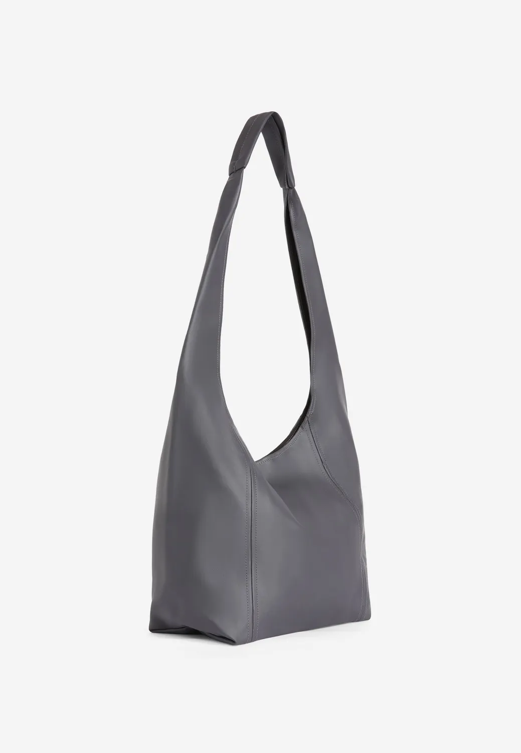 Freddy Hobo Schultertasche Schwarz Kunstleder Uni