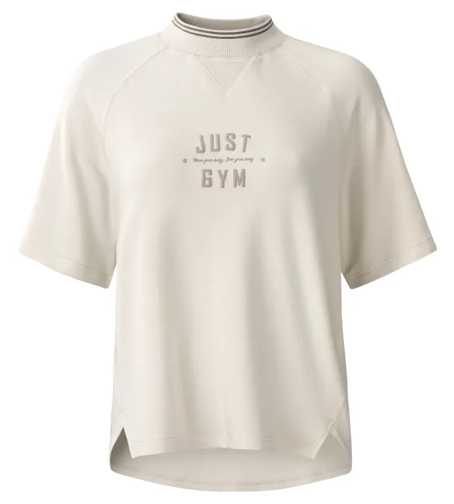 LPO Lucy T-Shirt Damen beige Modal leger
