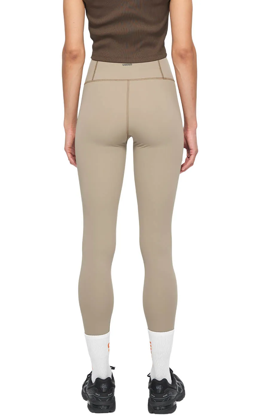 UNNA Good Place Tights Laufleggings Stone Beige
