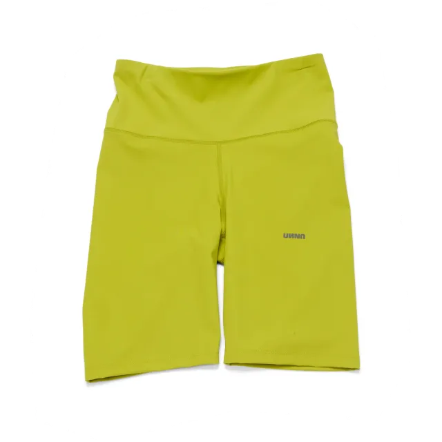 UNNA Good Place Shorts Laufshorts goldgrün mit Handytasche