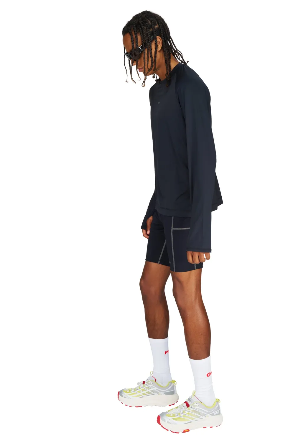UNNA Shiny Long Sleeve Longsleeve Black schnelltrocknend