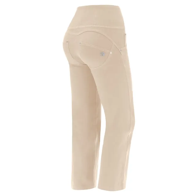Freddy WR.UP Hose Wide Cropped Indigoblau Push-up