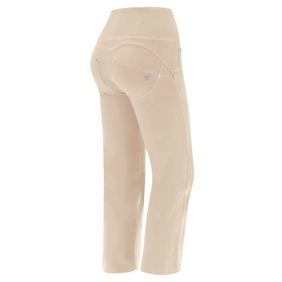 Freddy WR.UP Hose Wide Cropped Indigoblau Push-up