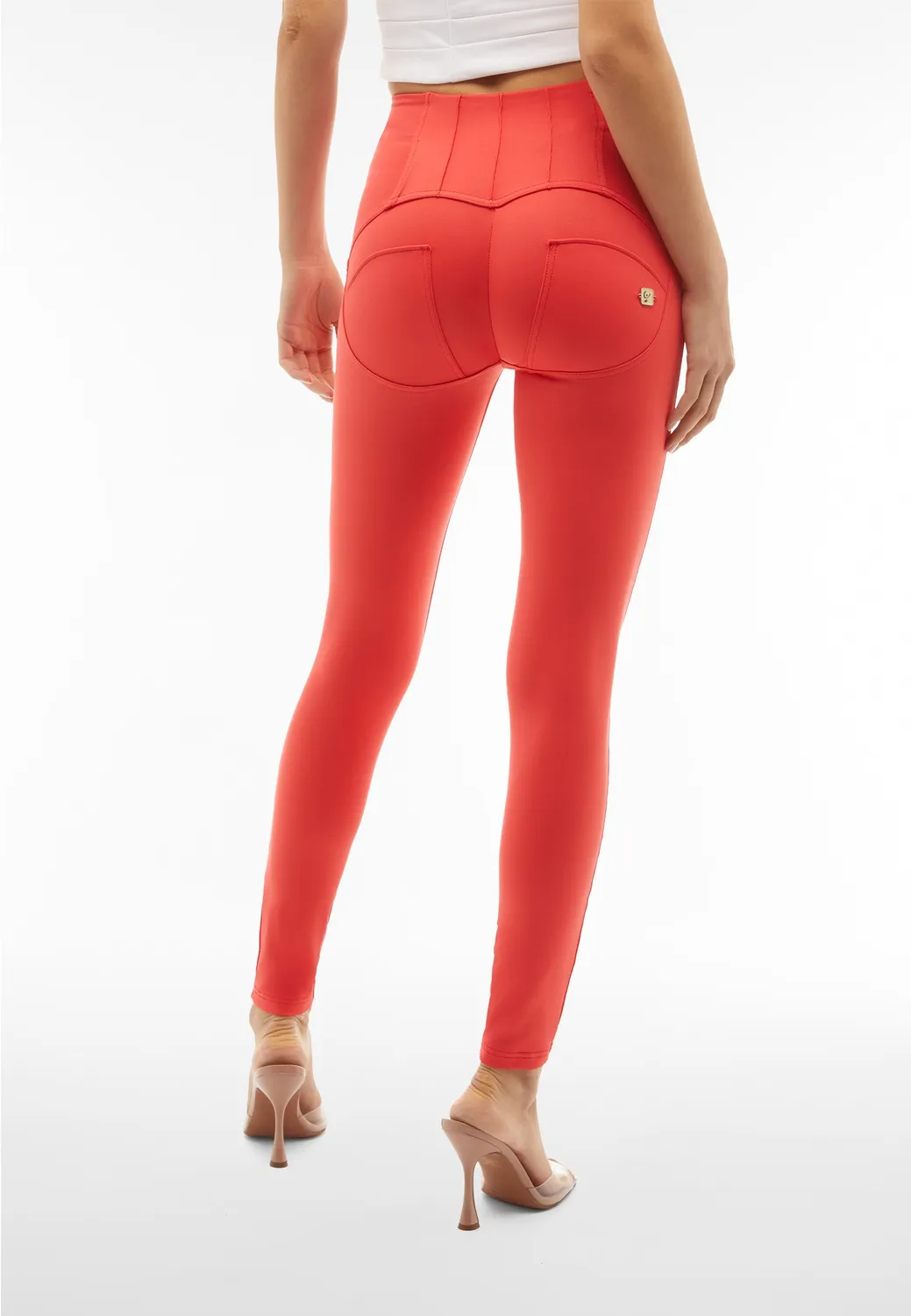 Freddy WR.UP High-Waist Push-Up Hose Damen Cayenne