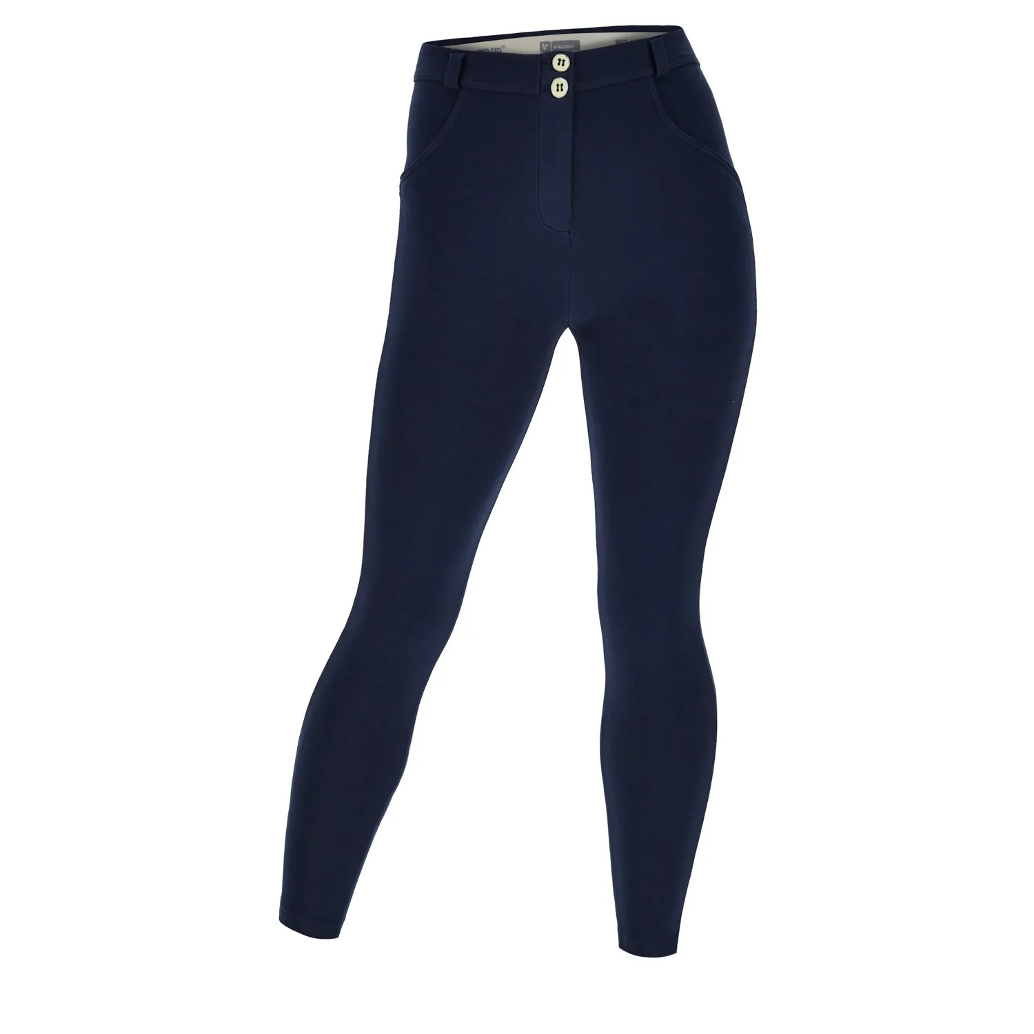 Freddy WR.UP 7/8 Curvy Push-up-Hose Schwarz Bio-Baumwolle