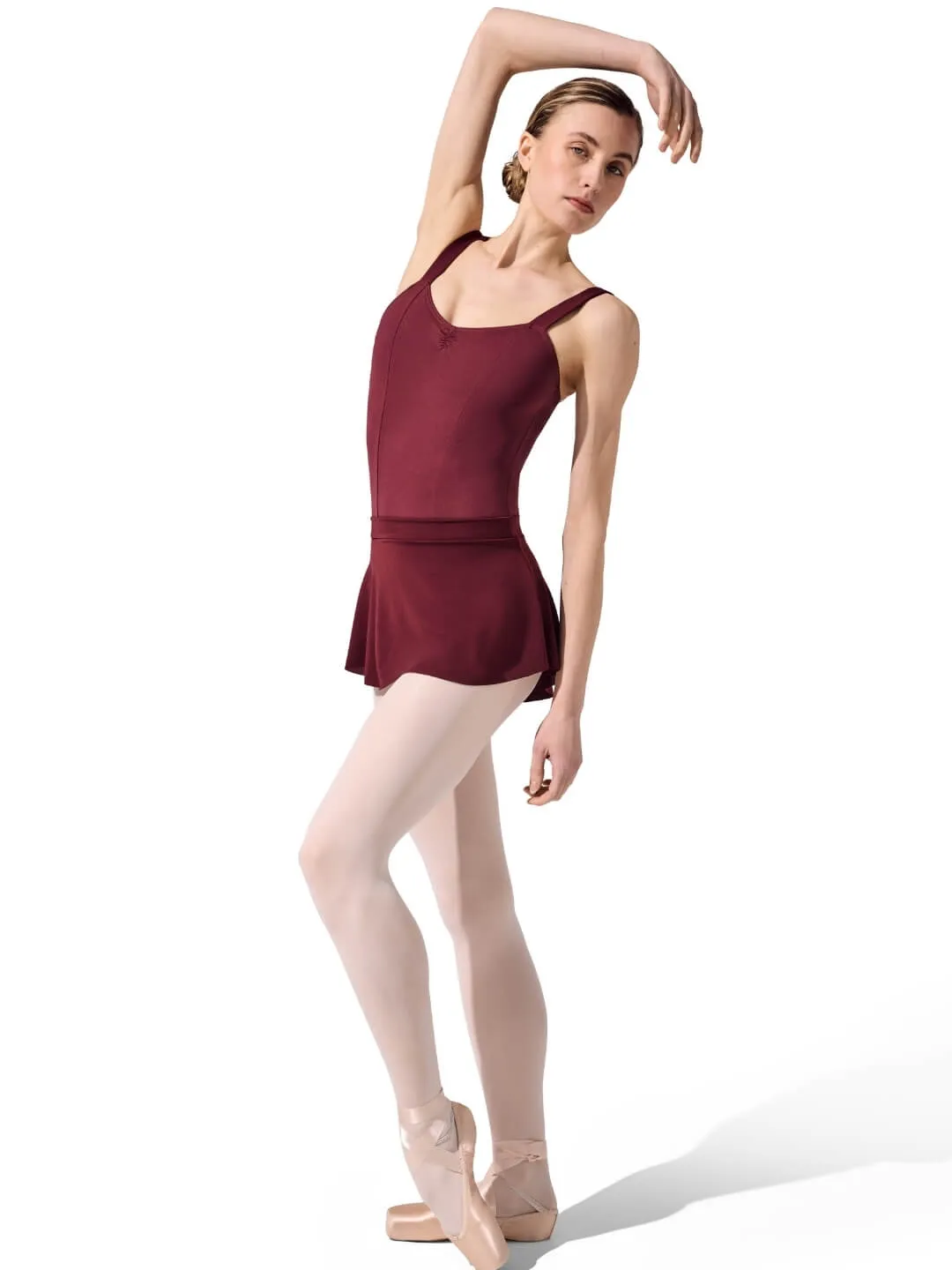 Capezio Class Collection Curved Tanzrock Schwarz pflegeleicht