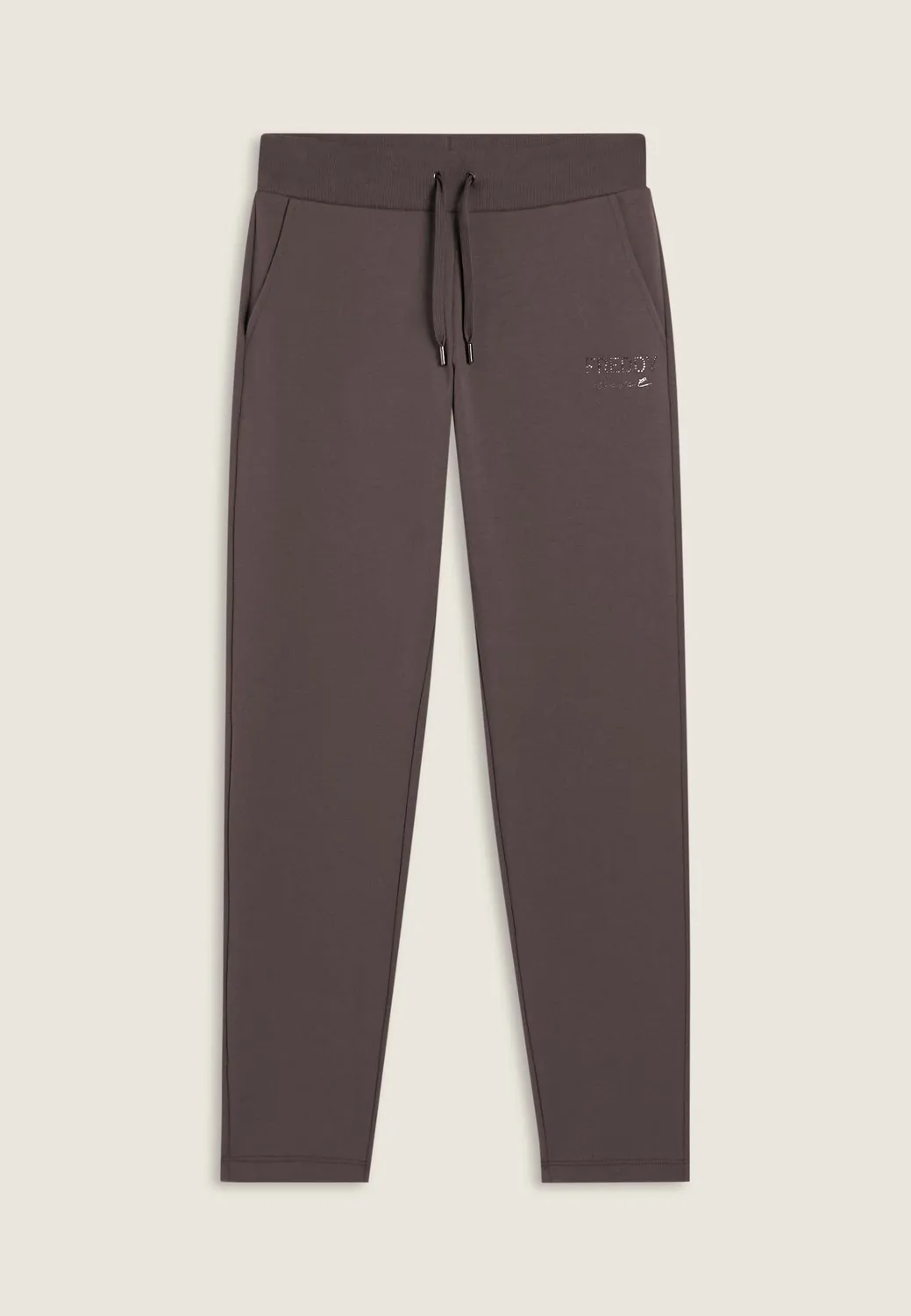 Freddy Regular Jogginghose Schwarz Nieten Baumwolle