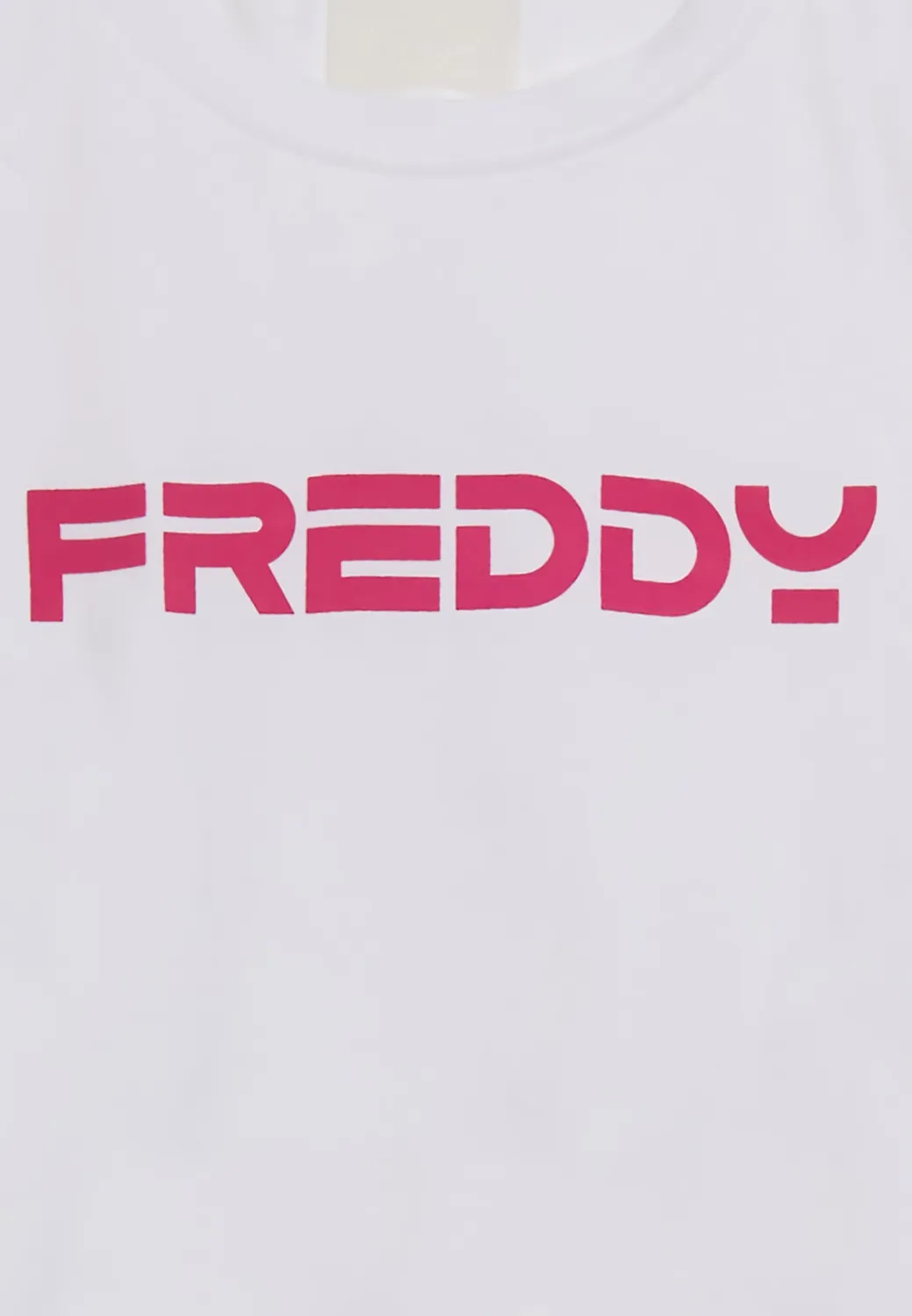 Freddy Cropped T-Shirt Mädchen Jersey Schwarz mit Kordelzug