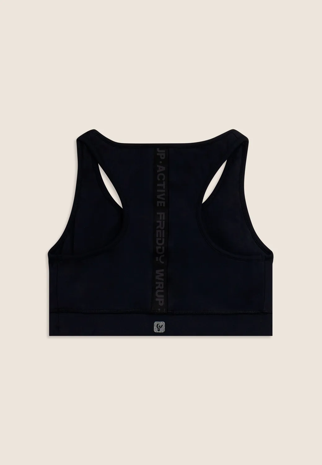 Freddy Sporttop Racerback Schwarz mittlerer Halt