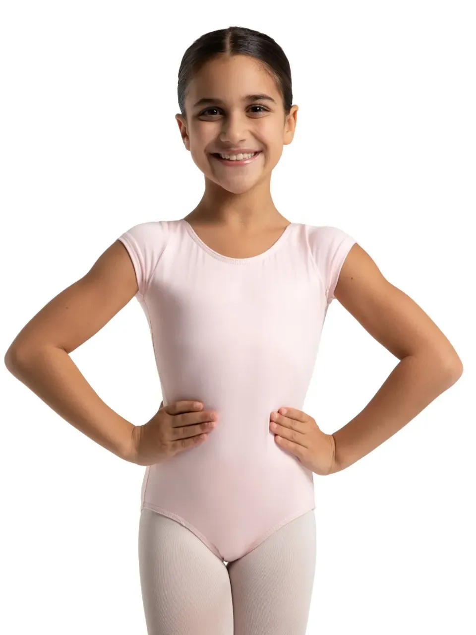 Capezio Studio SE1005C Mädchen Ballettanzug Kurzarm Schwarz