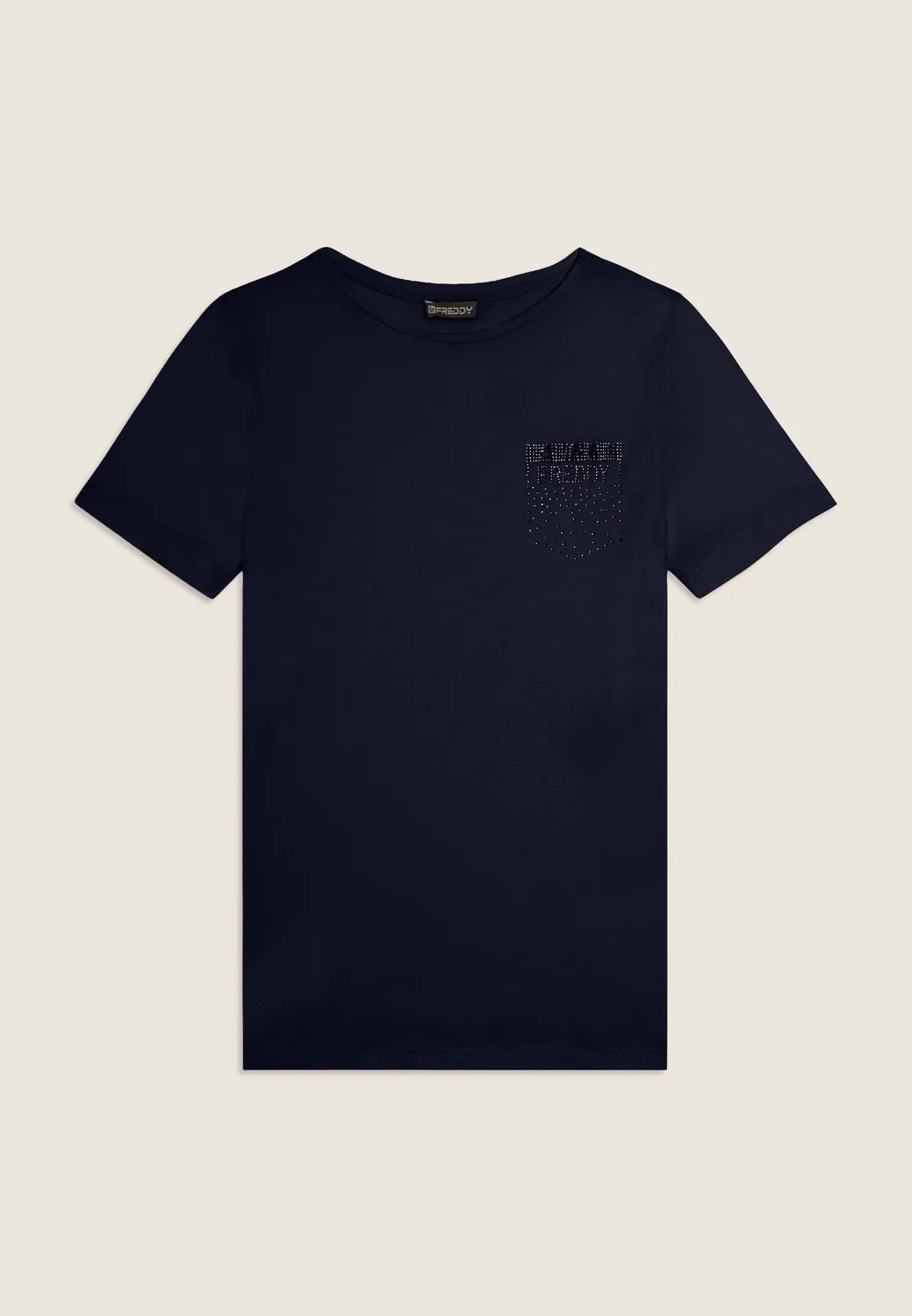 Freddy Strass T-Shirt Damen Schwarz