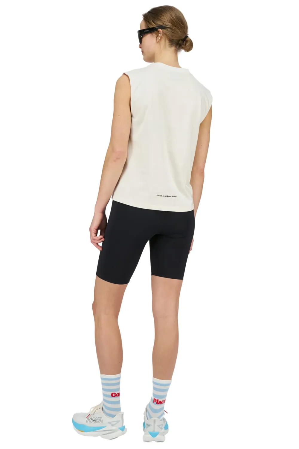 UNNA Good Place Shorts Black leichte Kompression