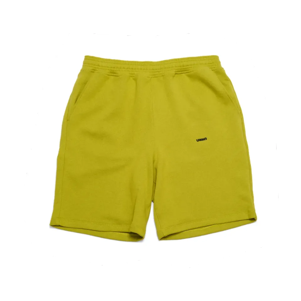 UNNA Slow Motion Shorts grün Baumwolle Herren