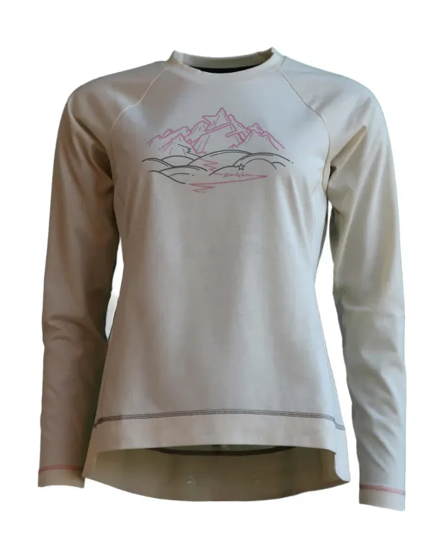 Zimtstern PureFlowz Eco Shirt LS Damen Langarmshirt Recycling